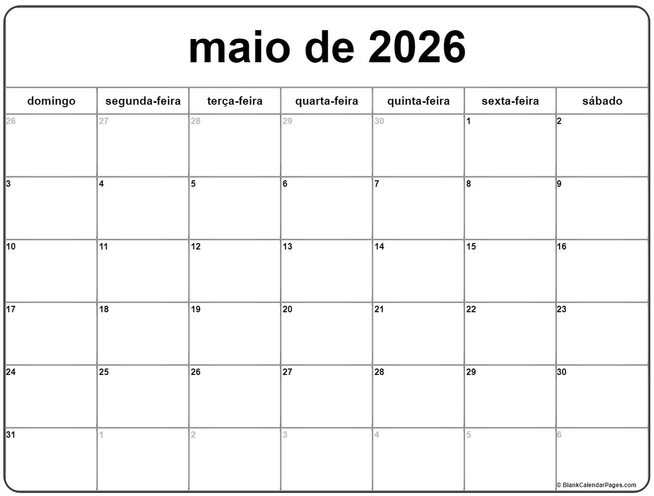 Calendário escolar com datas de provas, trabalhos e atividades